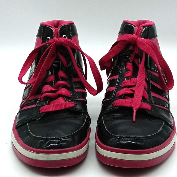 Adidas Sneaker Original Men\'s Sz 7 High Tops Athletic Shoes Red Black EVH 79100 main image 6